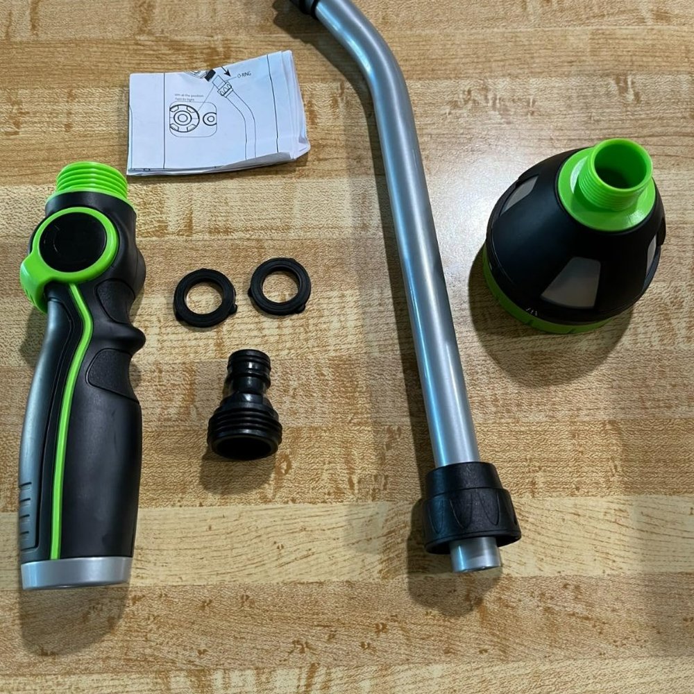 YESTAR Heavy Duty 19IN Watering Wand for Garden Hose Hose Wand Head Water Wand 8